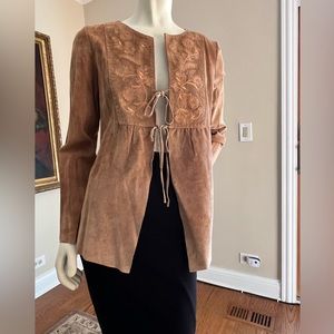 Very light suede jacket
